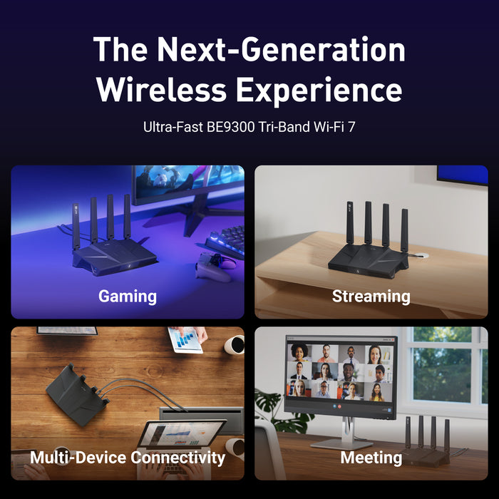 Flint 3 (GL-BE9300)Tri-band Wi-Fi 7 Home Router
