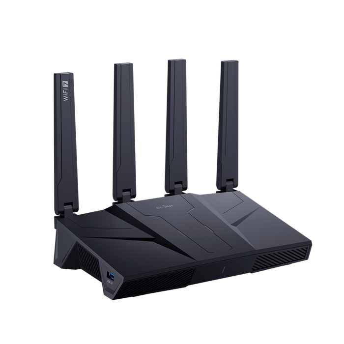 Flint 3 (GL-BE9300)Tri-band Wi-Fi 7 Home Router
