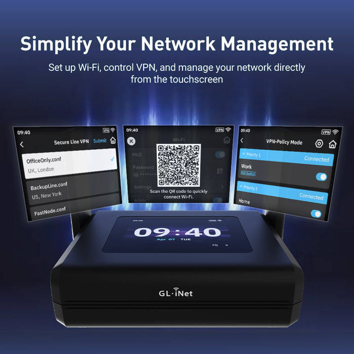 Slate 7 Pro (GL-BE10000) | Tri-band Wi-Fi 7 Travel Router