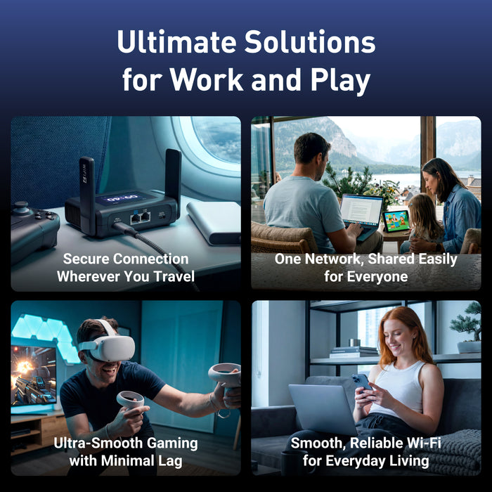 Slate 7 Pro (GL-BE10000) | Tri-band Wi-Fi 7 Travel Router