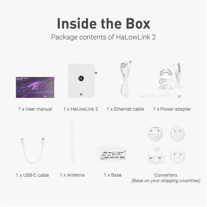 HaLowLink 2 | Long-range Sub-1GHz Wi-Fi HaLow Router