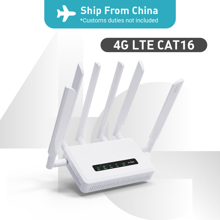 Spitz AX (GL-X3000) Wi-Fi 6 AX3000 | 4G LTE CAT16 | Dual-SIM failover | OpenWrt 21.02 | US+UK+EU+AU plug