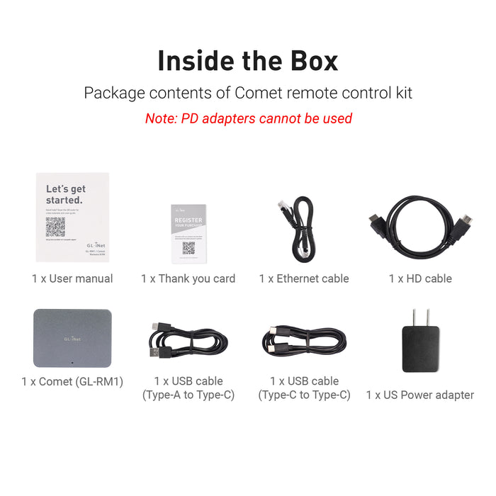 Comet（GL-RM1）Remote Keyboard Video Mouse