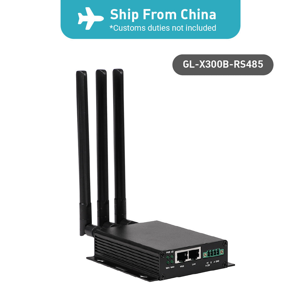 Collie (GL-X300B) Industrial 4G Gateway | RS485 Version – GL.iNet CA